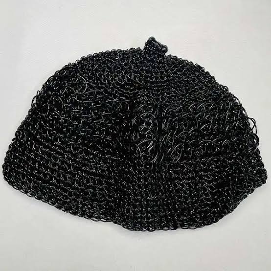 Black knitted ceremonial cap — North West Elites e.V.