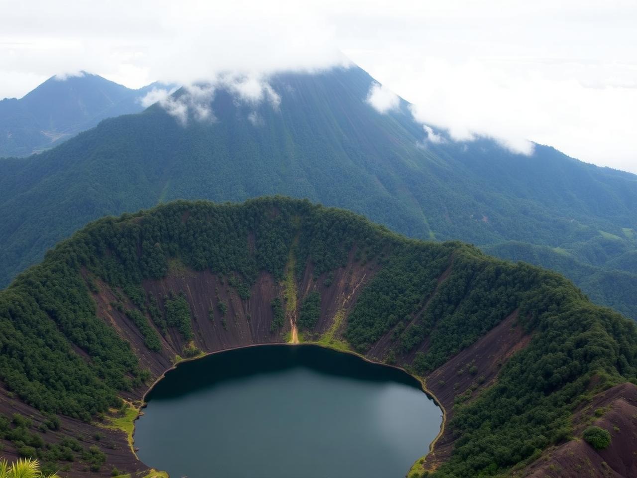 Landscape imagery representing Boyo Division, North-West Region, Cameroon